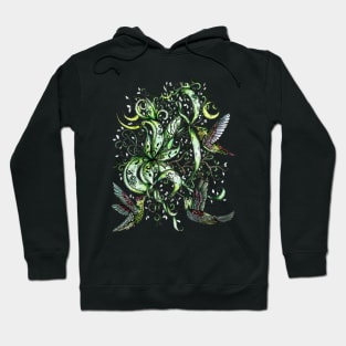 Hummingbird Garden Party Hoodie